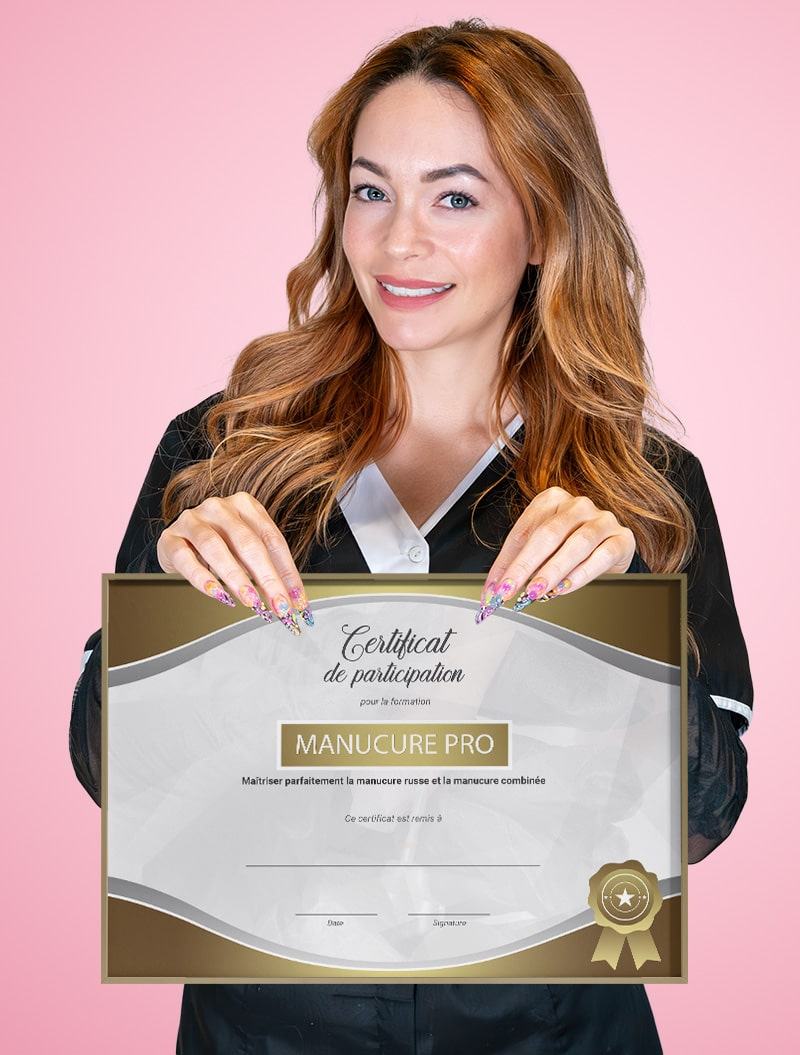 Certificat MANUCURE Pro